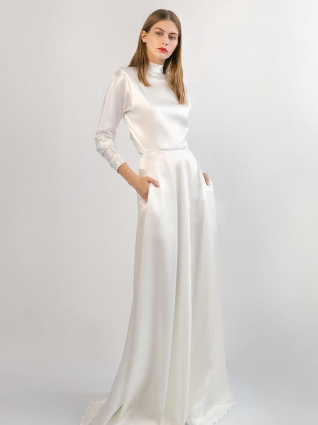 Silk dress