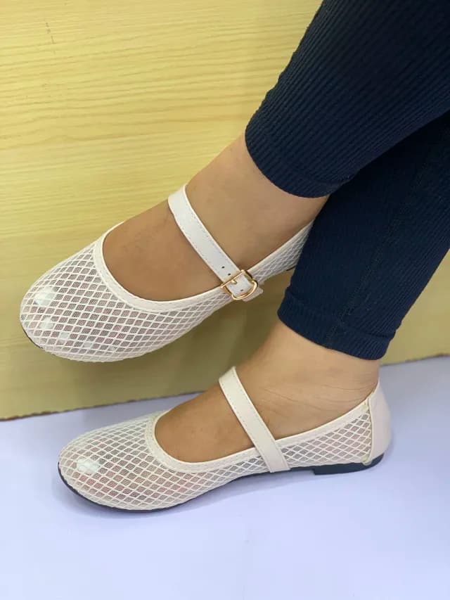 Zara mesh ballerina