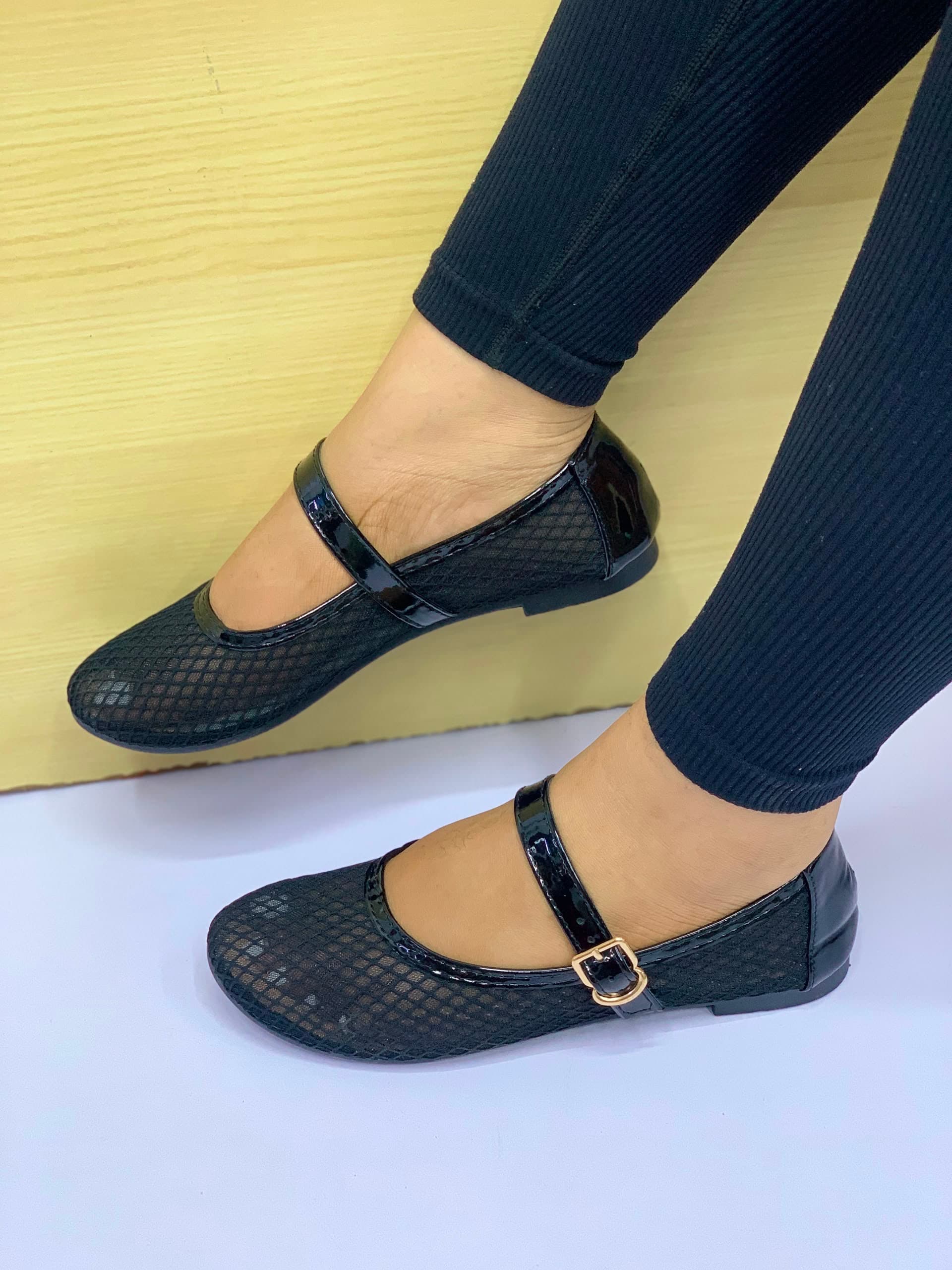 Zara mesh ballerina