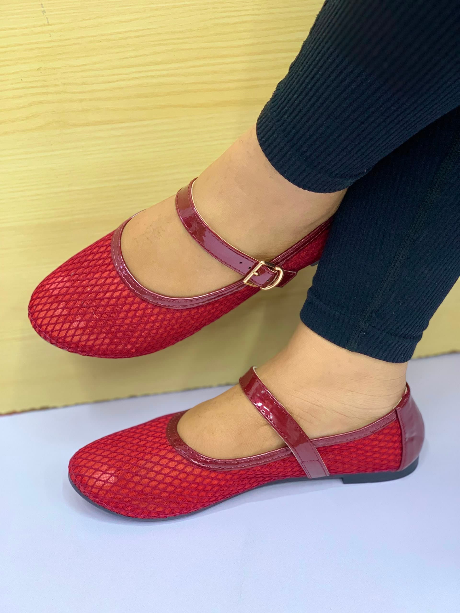 Zara mesh ballerina